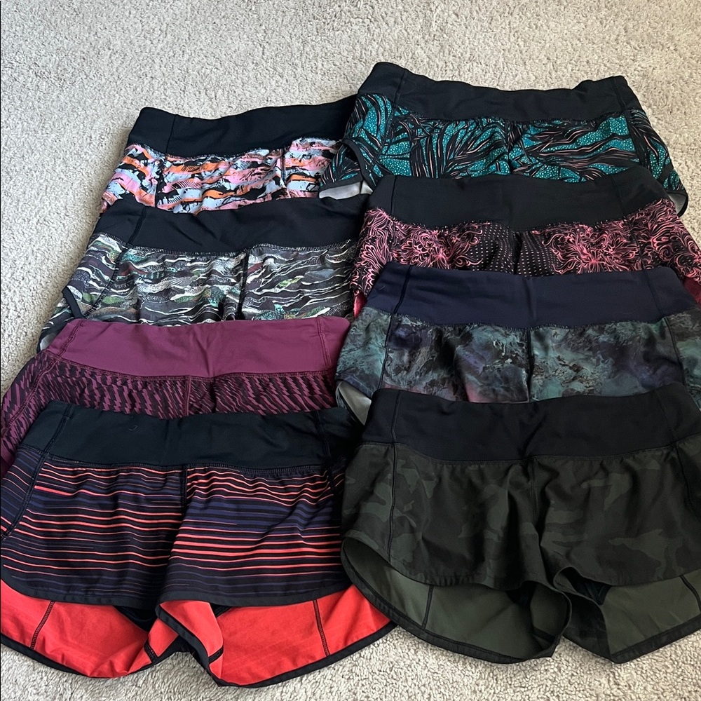 lululemon athletica Women's Athletic Shorts - Multicolor Set